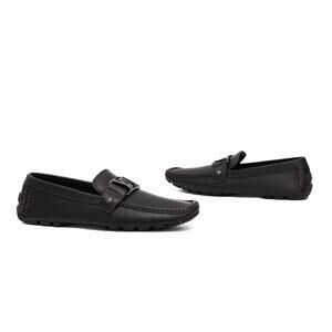 Louis Vuitton Olive Taupe Woven Suede Driving Loafers with LV Buckle Louis Vuitton | Shoes | Louis Vuitton Olive Taupe Woven  main image 4